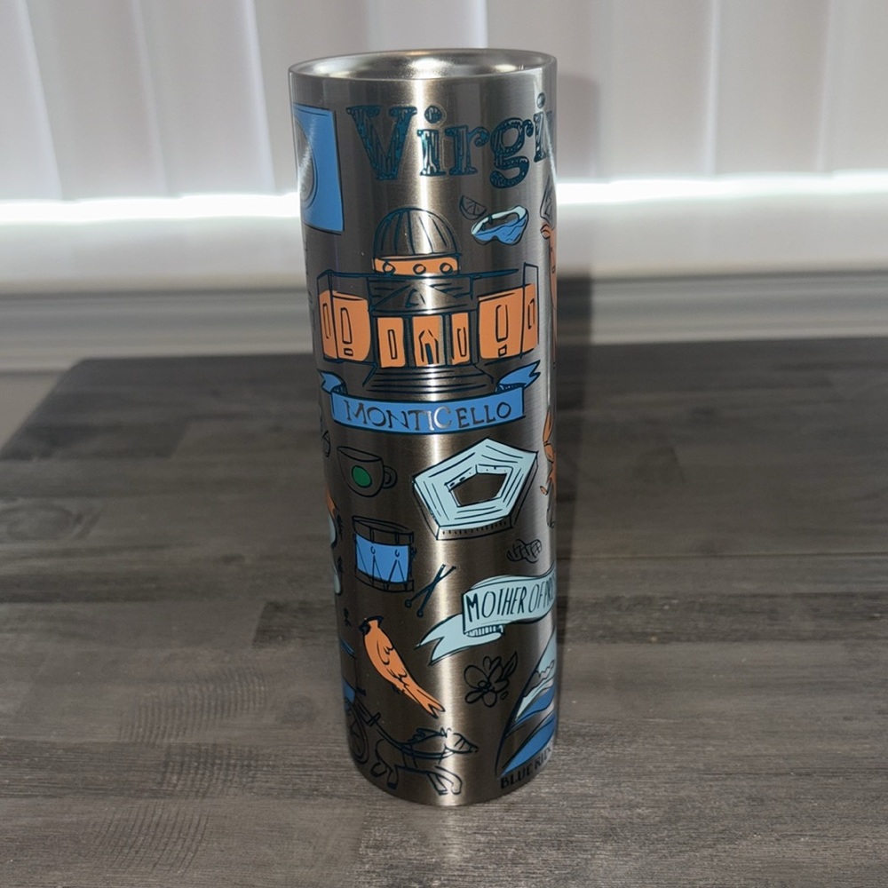 NWT Starbucks Been There Series Virginia 16oz Insulated StainlessSteel Drinkwear